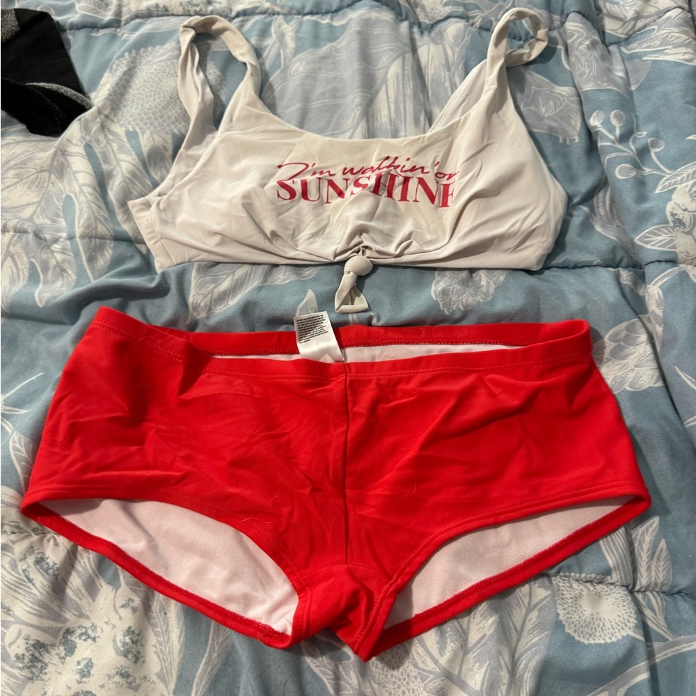 cute mix match suit